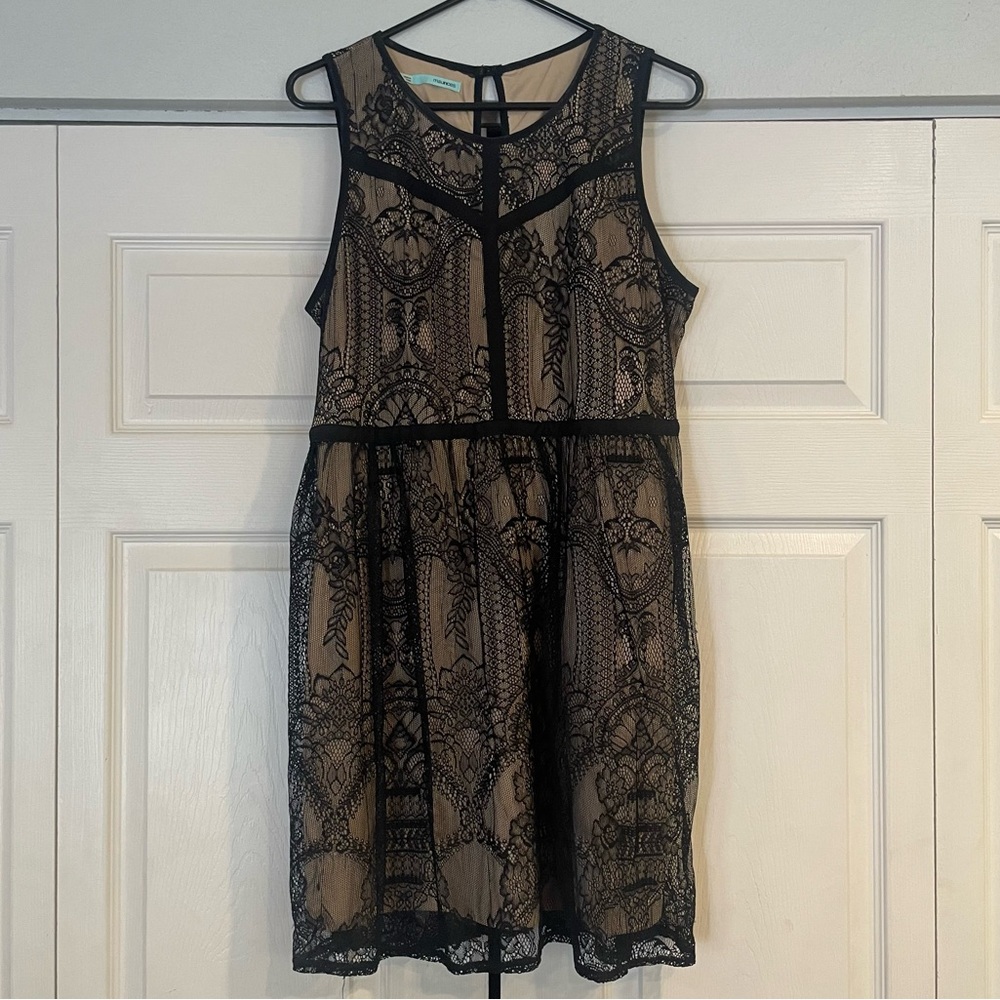 XL black lace Maurice’s dress